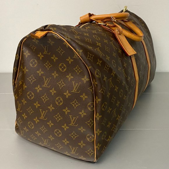Louis Vuitton Monogram Keepall 60 Duffle Hand Bag - Picture 2 of 12